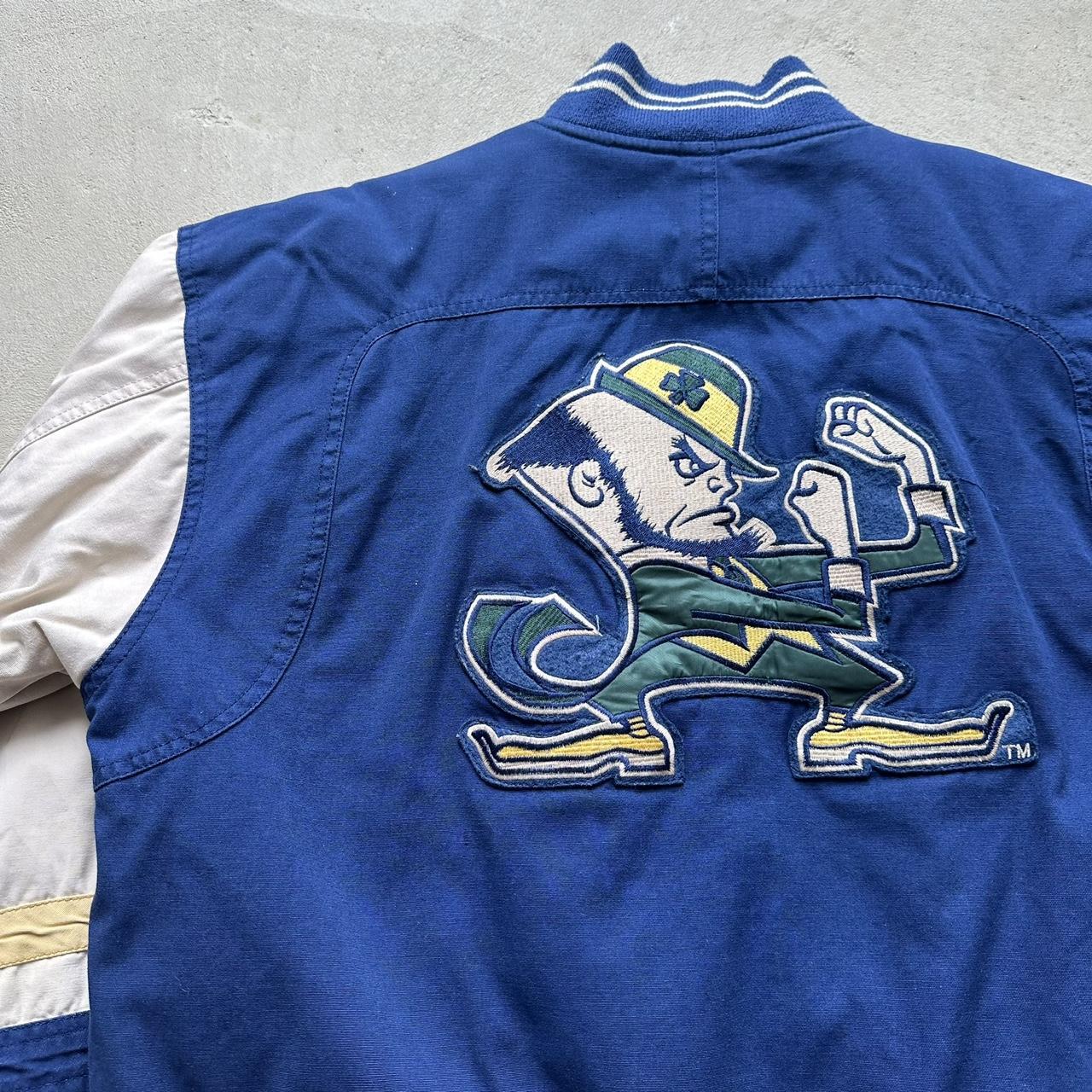 Vintage Notre Dame Leprechaun Mirage Jacket - M