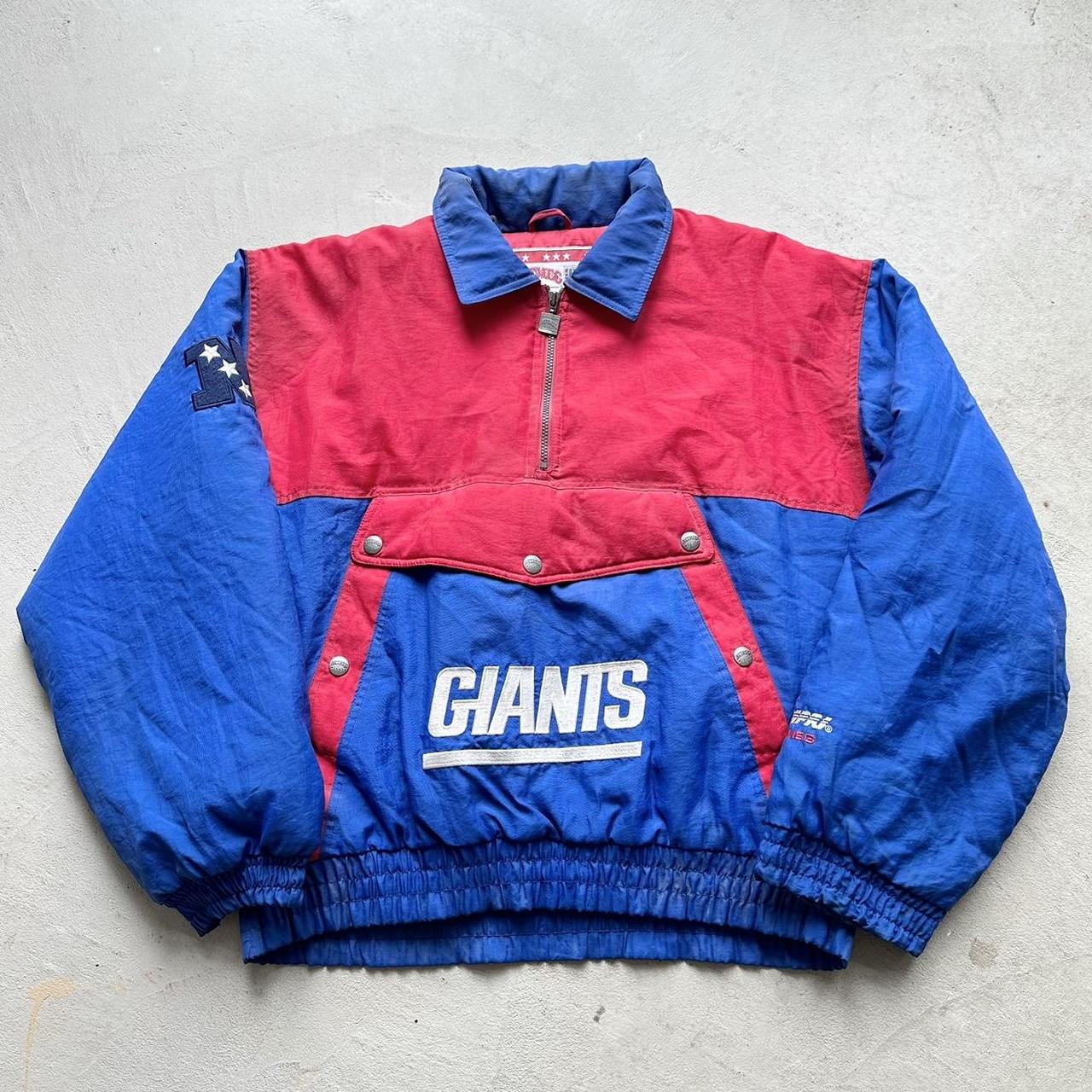 Vintage New York Giants Puffer - L