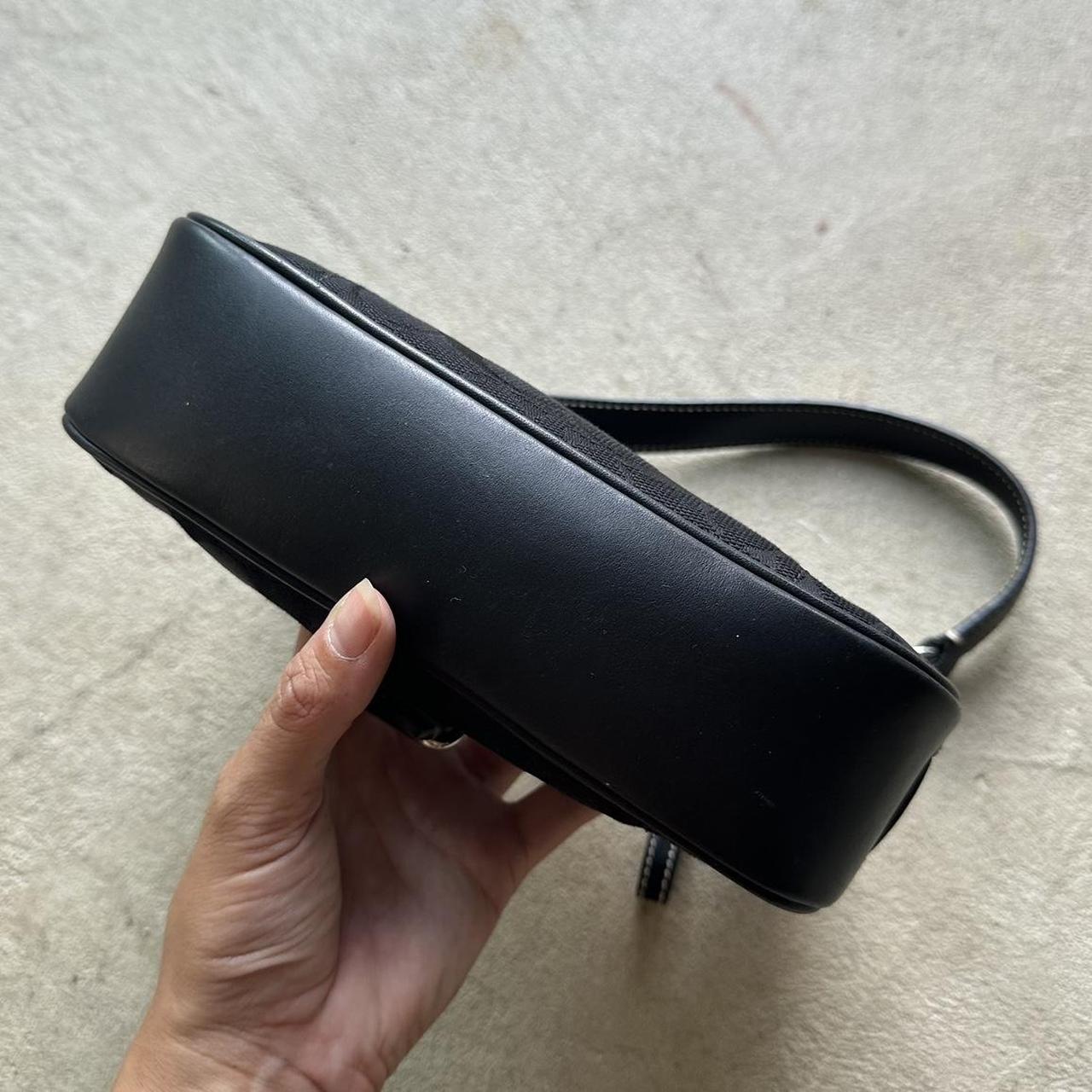 Vintage Y2K Coach Black Mini Hampton Shoulder Bag