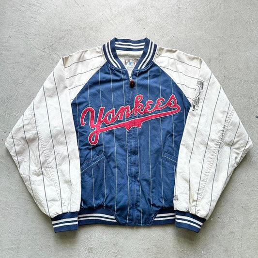 Vintage New York Yankees Reversible Mirage Jacket - L