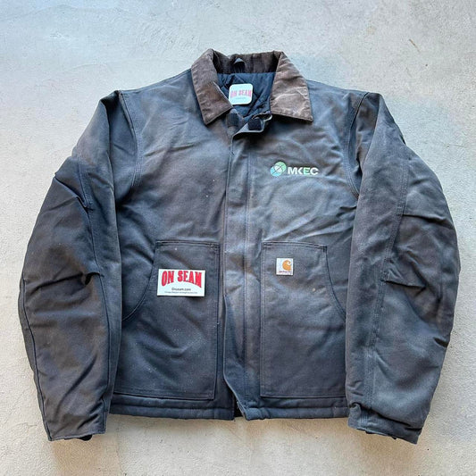 Carhartt Faded Black Detroit Style Jacket - XL