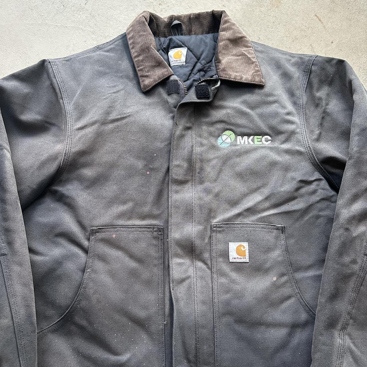 Carhartt Faded Black Detroit Style Jacket - XL