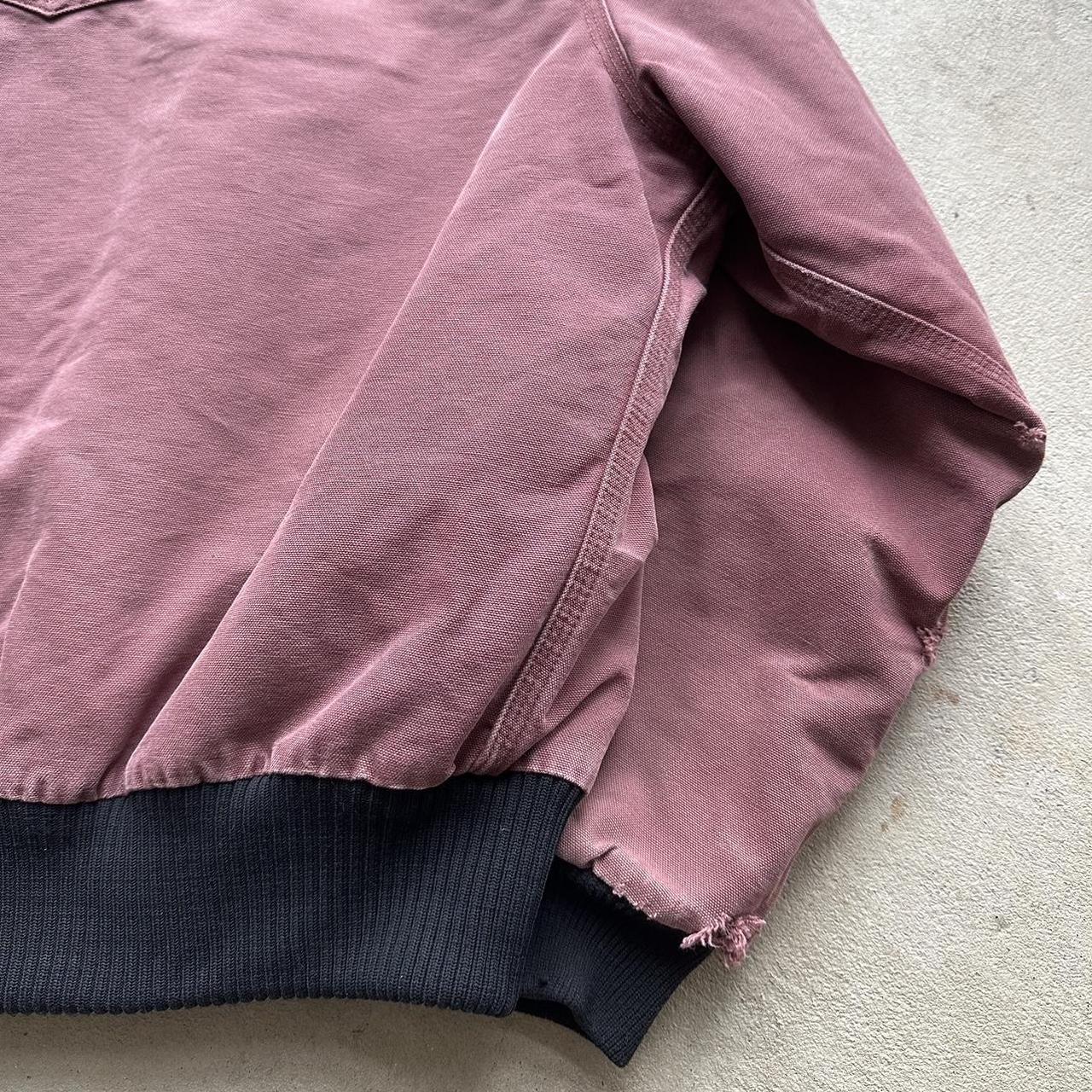 Rare Vintage Carhartt Faded Plum Santa Fe Jacket - XL