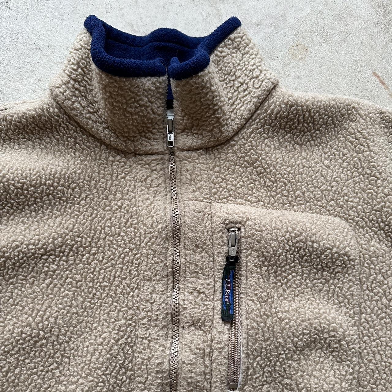 Vintage L.L. Bean Tan Fleece - L/XL