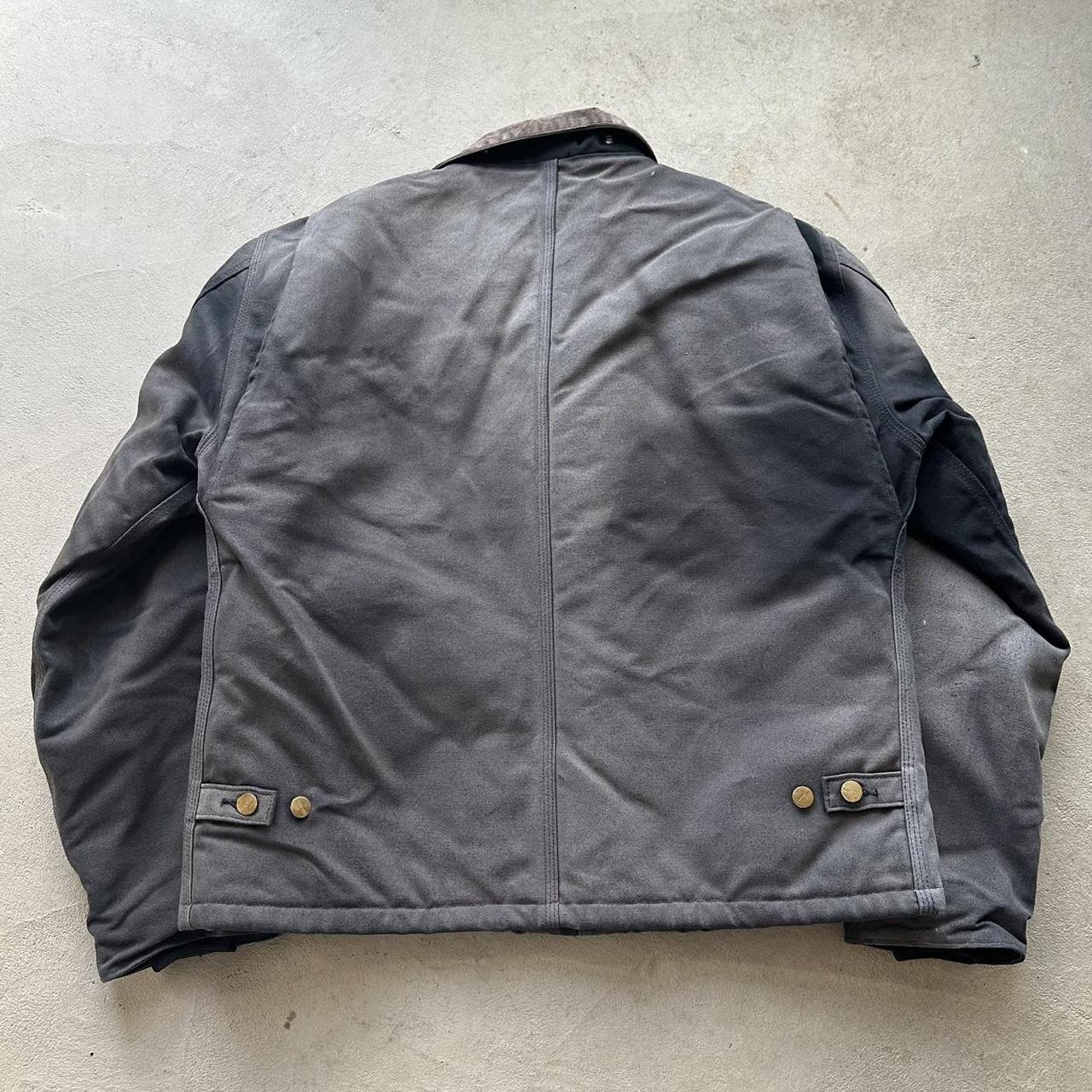 Carhartt Faded Black Detroit Style Jacket - XL