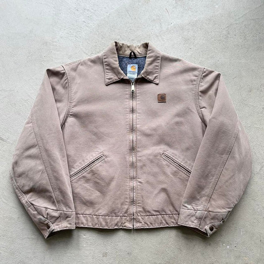 Vintage Carhartt Faded Tan Detroit Jacket - XL