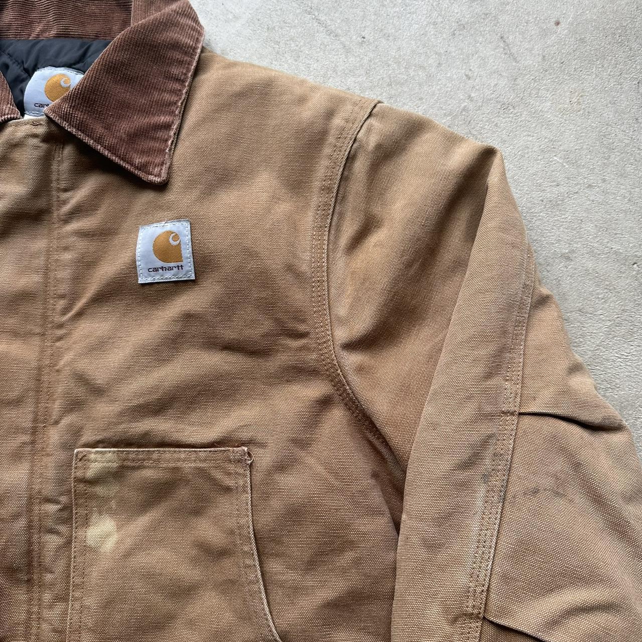 Vintage Carhartt Tan Detroit Style Jacket - M