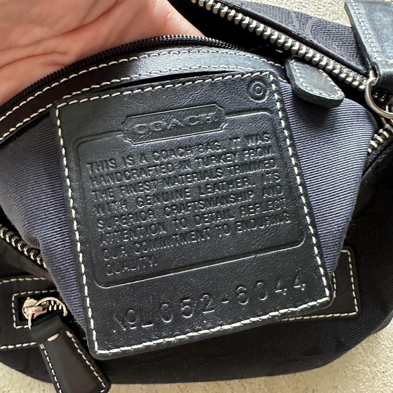 Vintage Y2K Coach Black Shoulder Bag