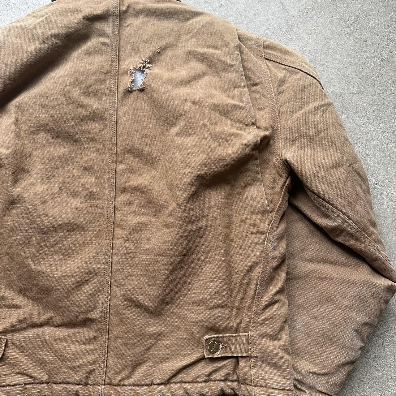 Vintage Carhartt Tan Detroit Style Jacket - M