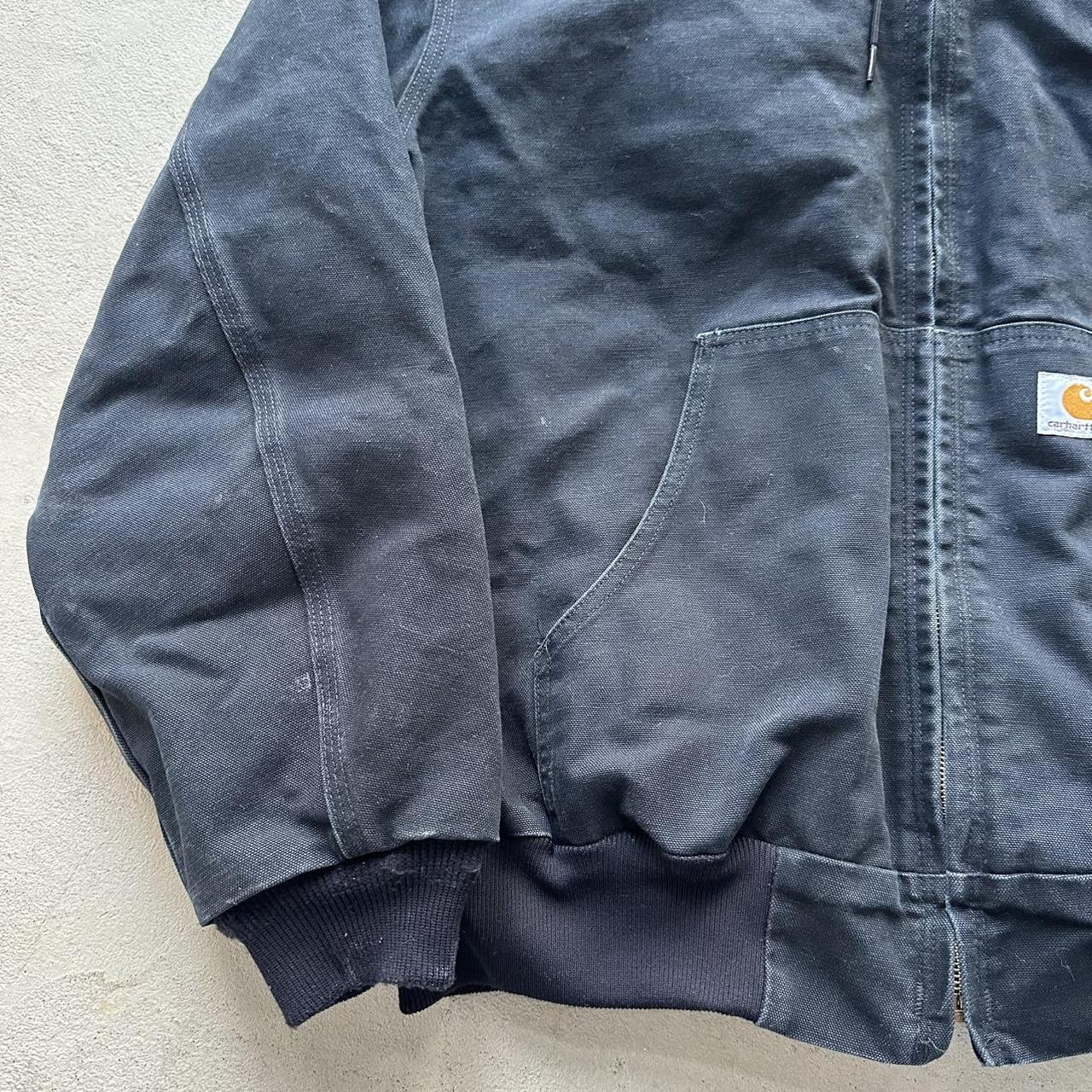 Vintage Carhartt Black Hooded Jacket - XL