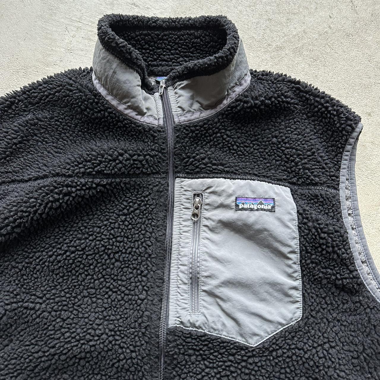 Vintage Patagonia Retro X Black Zip Up Vest - XL