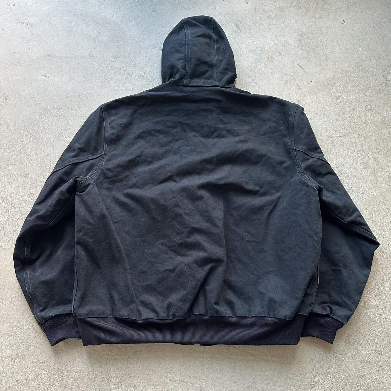 Vintage Carhartt Black Hooded Jacket - XL