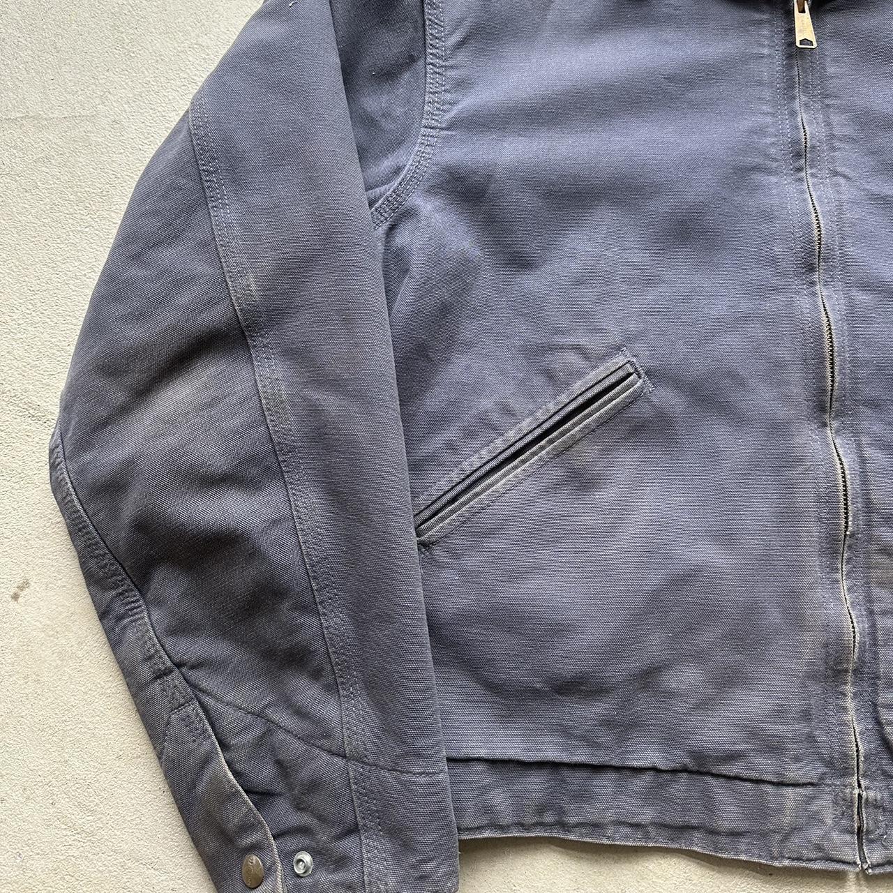 Vintage Carhartt Faded Navy Detroit Jacket - L