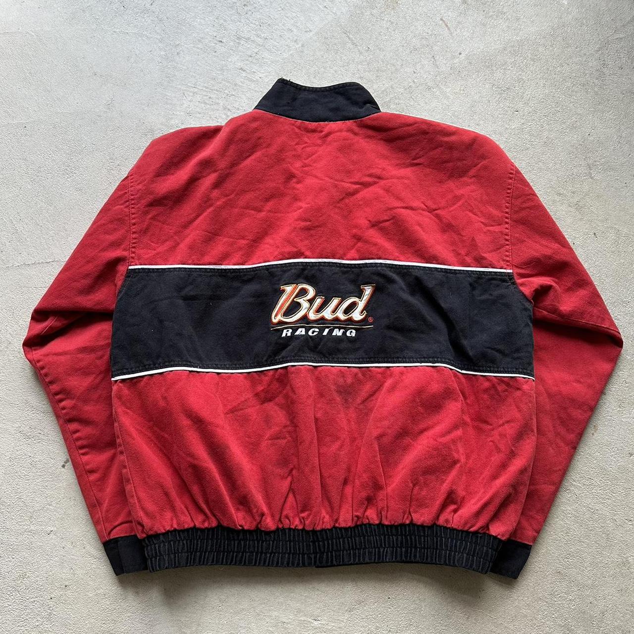 Vintage Budweiser NASCAR Racing Jacket