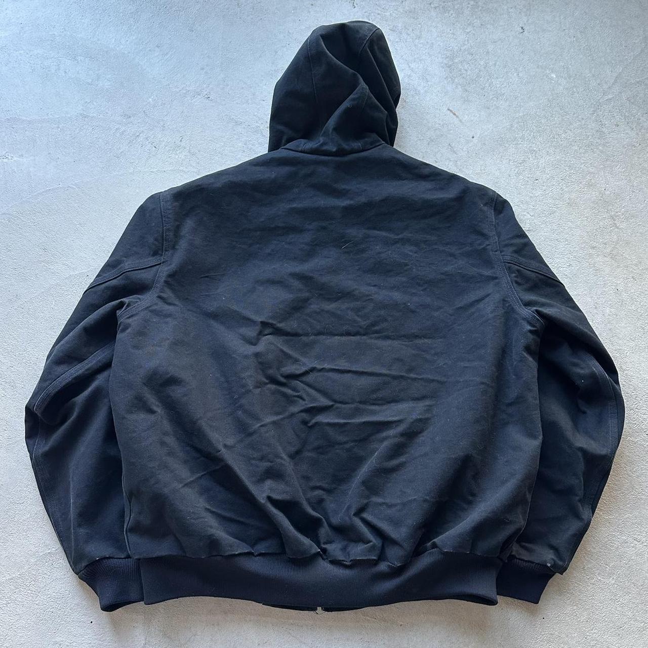 Vintage Carhartt Black Hooded Jacket - XL