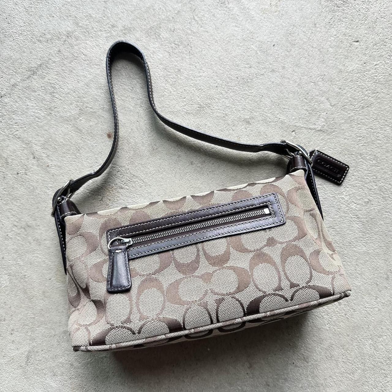 Vintage Y2K Coach Tan Shoulder Bag