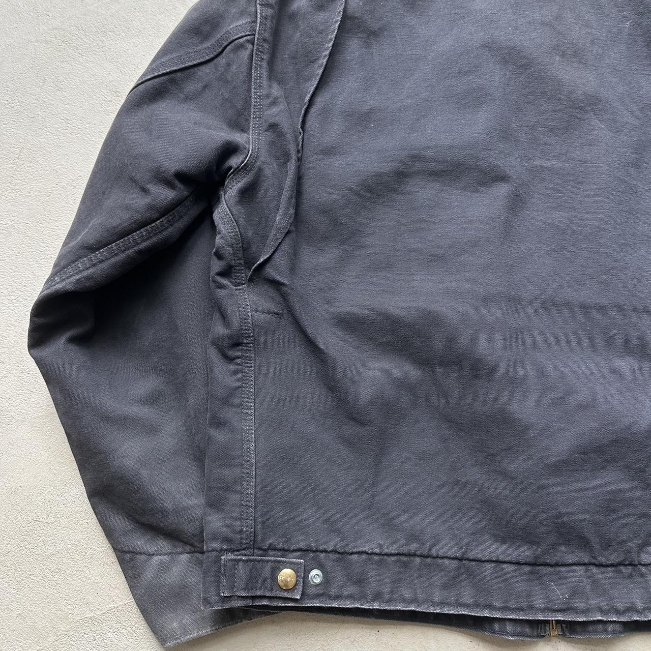 Vintage Carhartt Faded Black Detroit Jacket - L