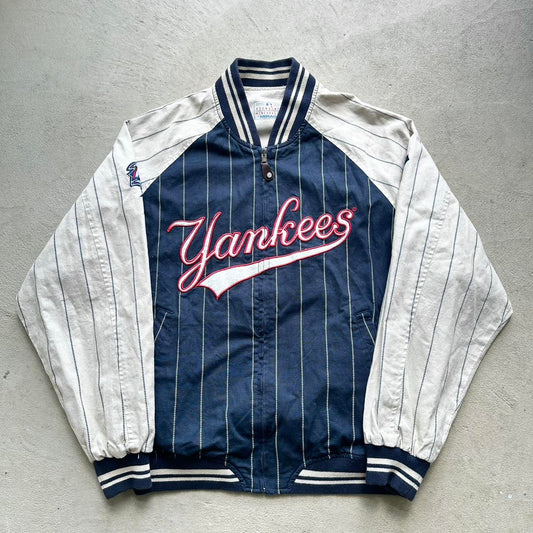 Vintage New York Yankees Reversible Mirage Jacket - XL