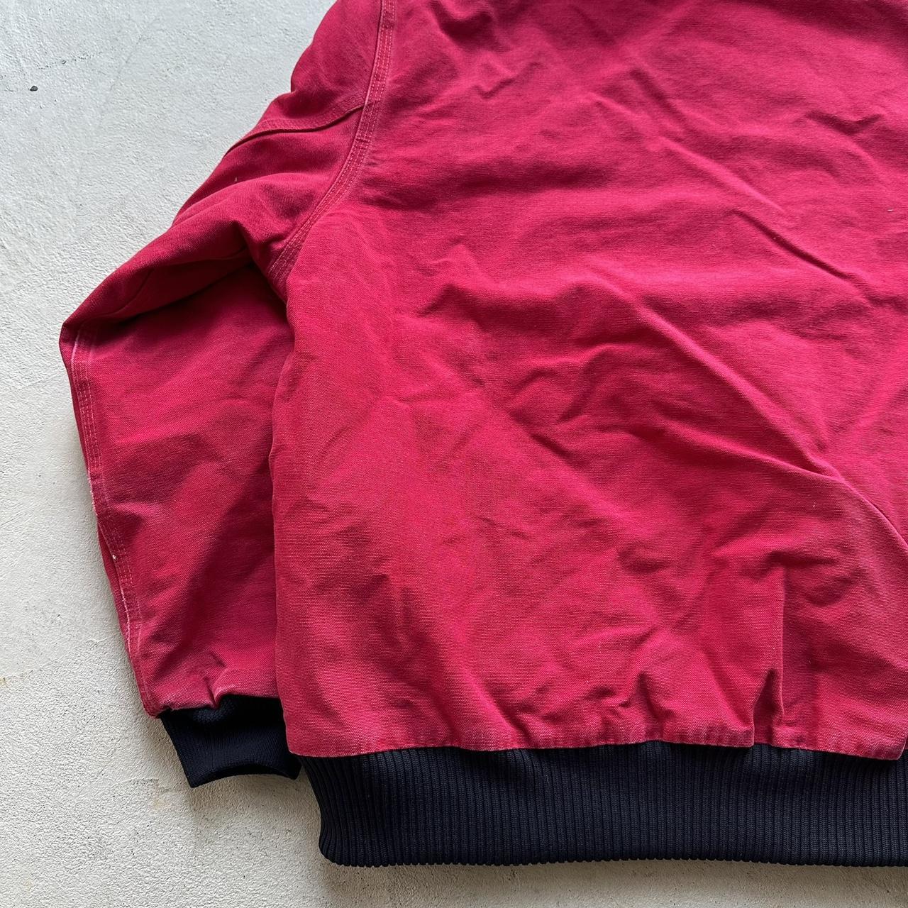 Vintage Carhartt Red Hooded Jacket - XL