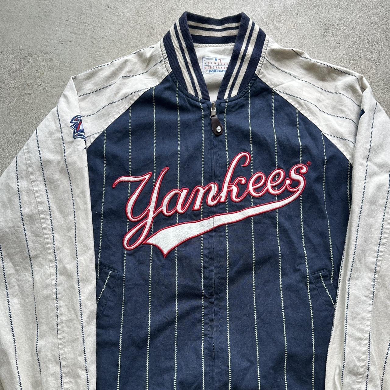 Vintage New York Yankees Reversible Mirage Jacket - XL