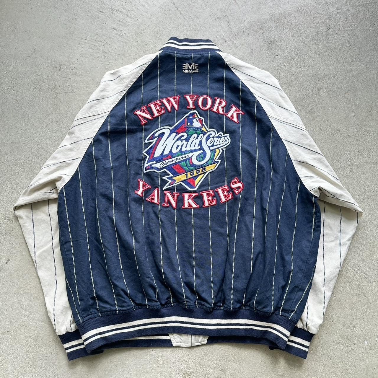 Vintage New York Yankees Reversible Mirage Jacket - XL