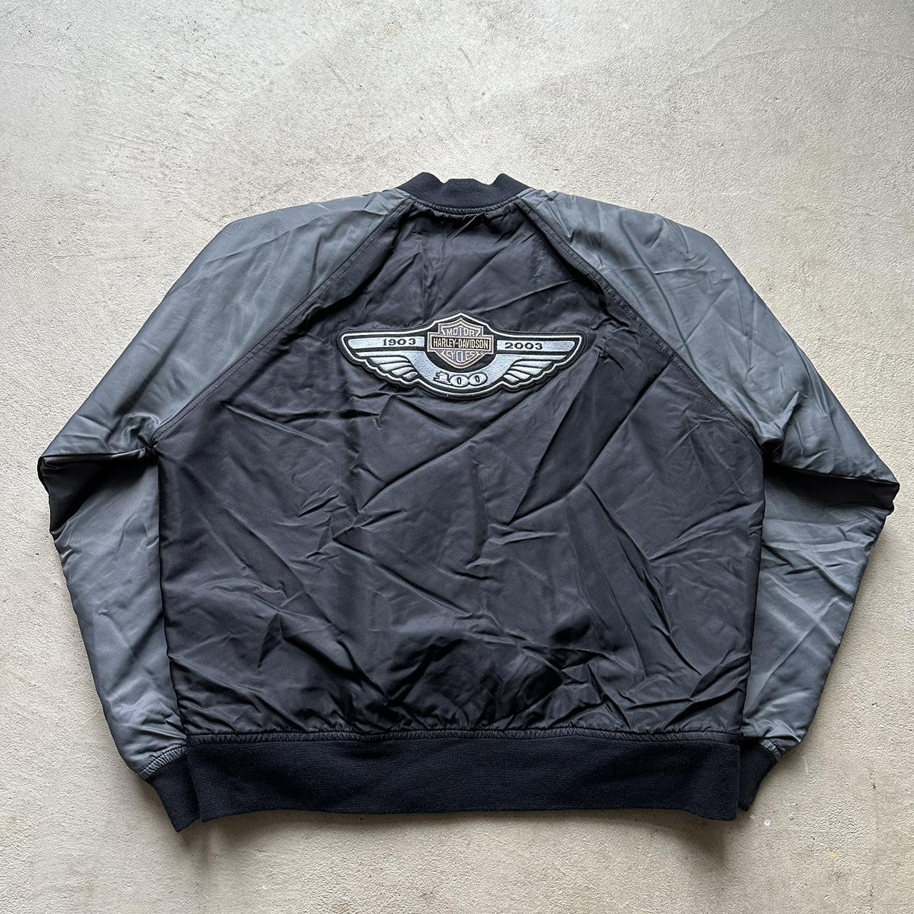 Vintage Harley Davidson Bomber Jacket - L