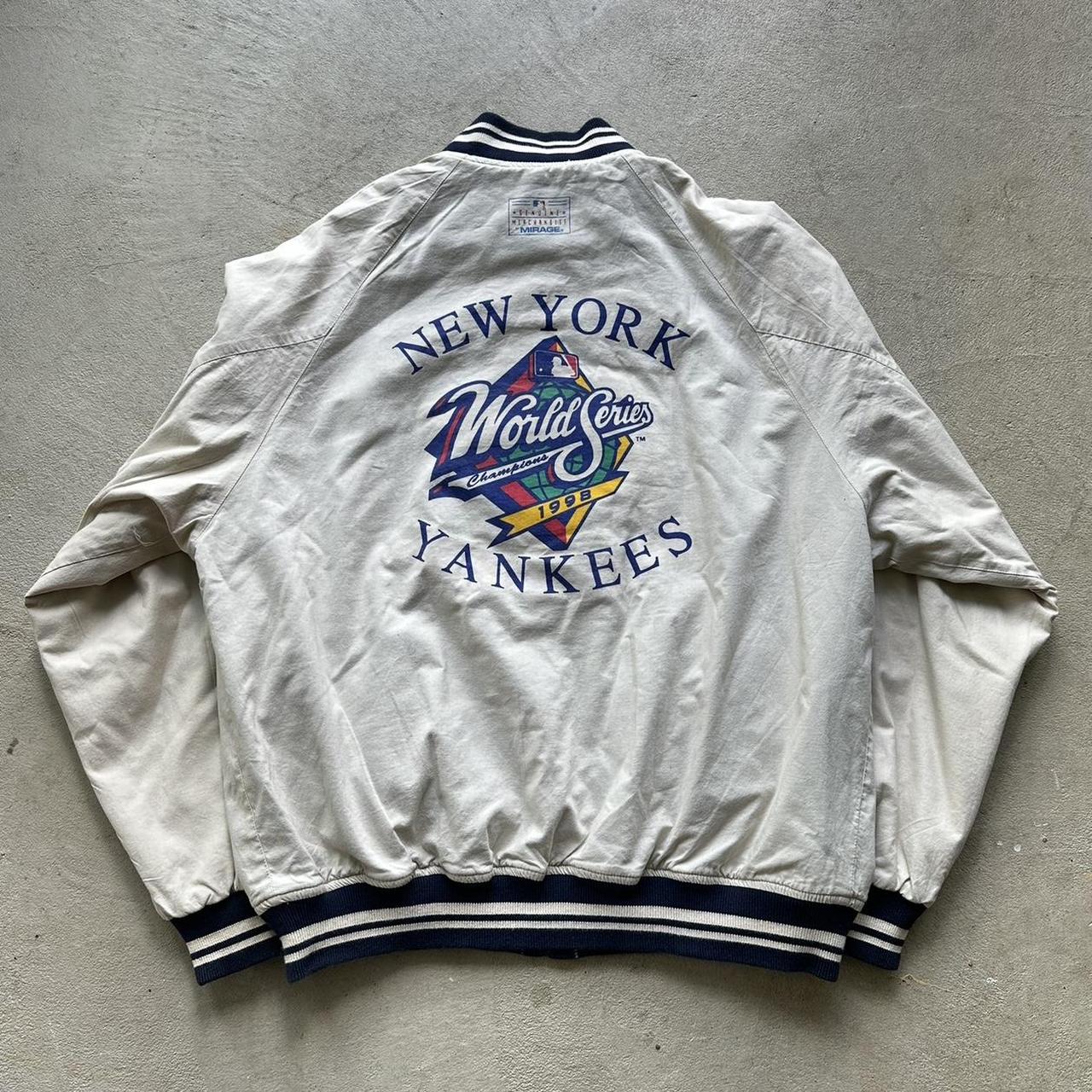 Vintage New York Yankees Reversible Mirage Jacket - XL