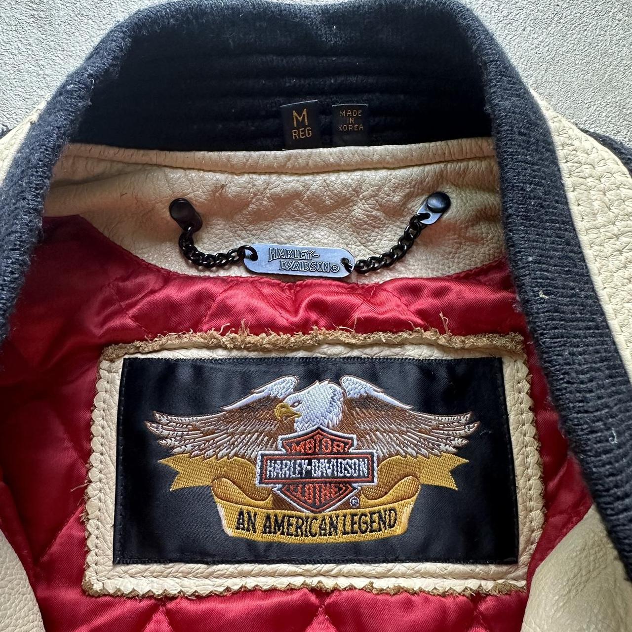 Vintage Harley Davidson Bomber Jacket - M