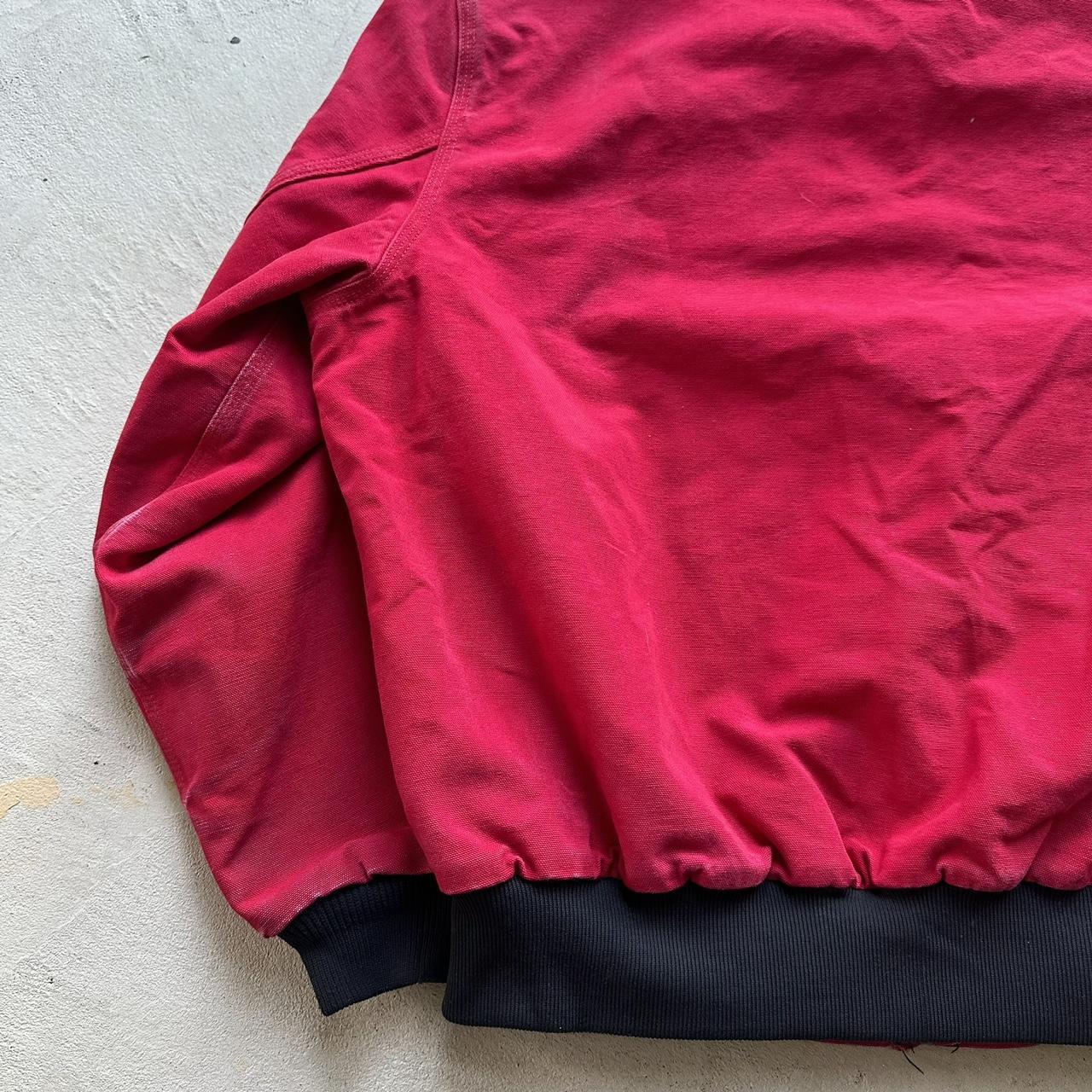 Vintage Carhartt Red Hooded Jacket - XL