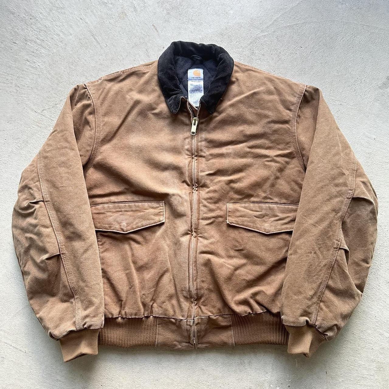 Vintage Carhartt Tan Santa Fe Style Jacket - XL