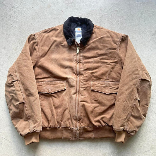 Vintage Carhartt Tan Santa Fe Style Jacket - XL