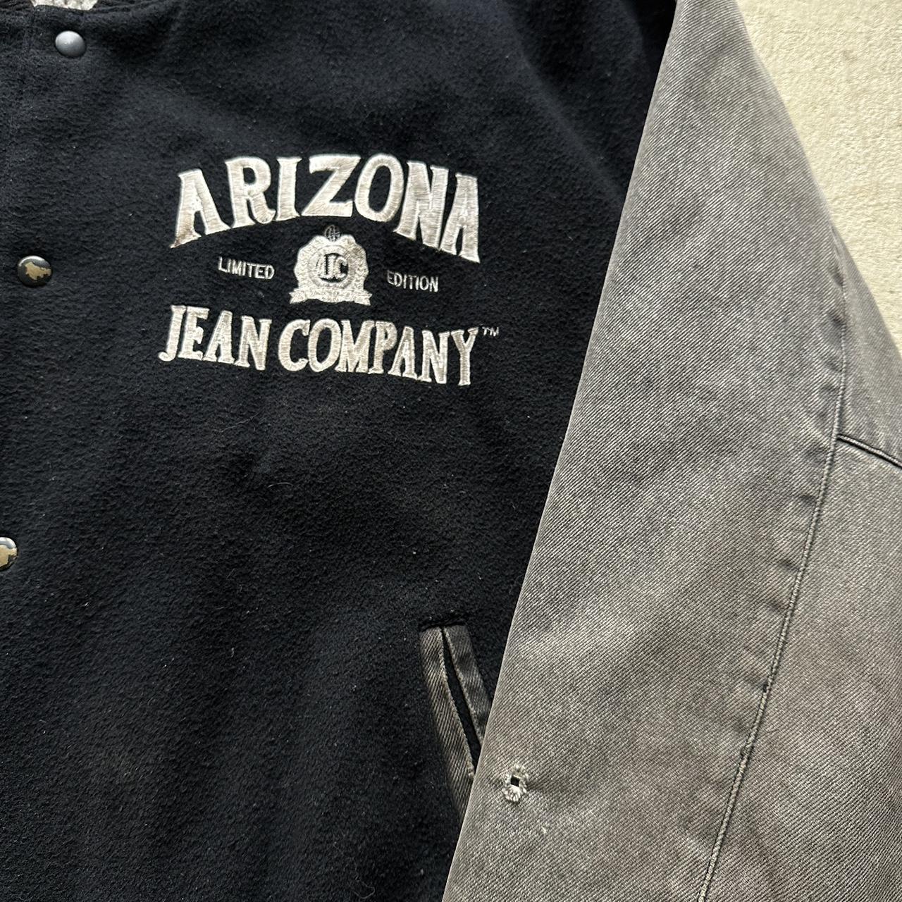 Vintage Arizona Black Bomber Jacket - XL