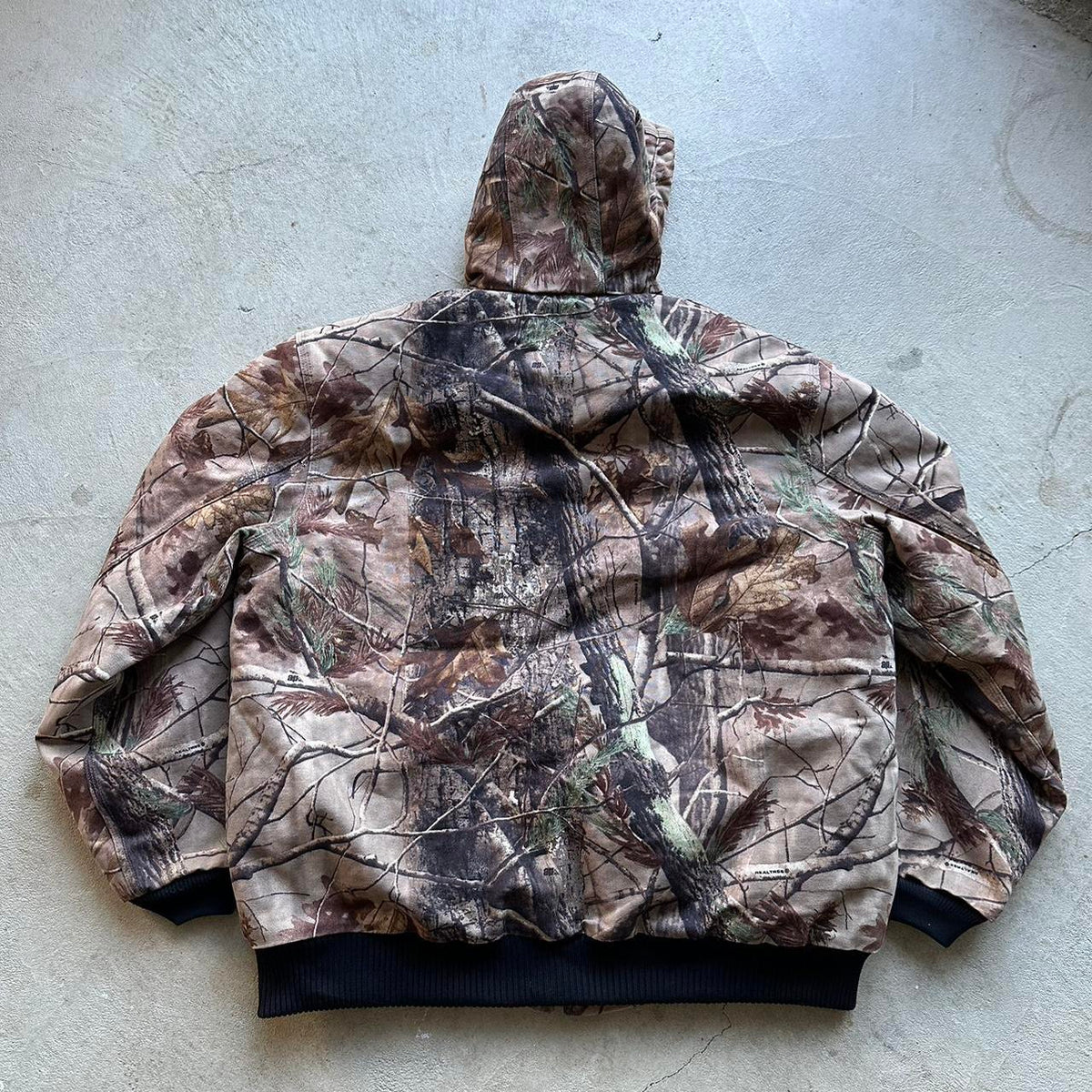 Vintage Carhartt Camo Hooded Jacket – On Seam