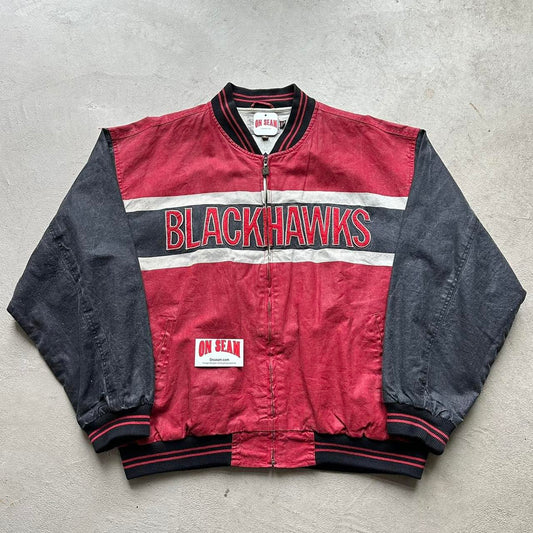 Vintage NHL Blackhawks Mirage Jacket - XL