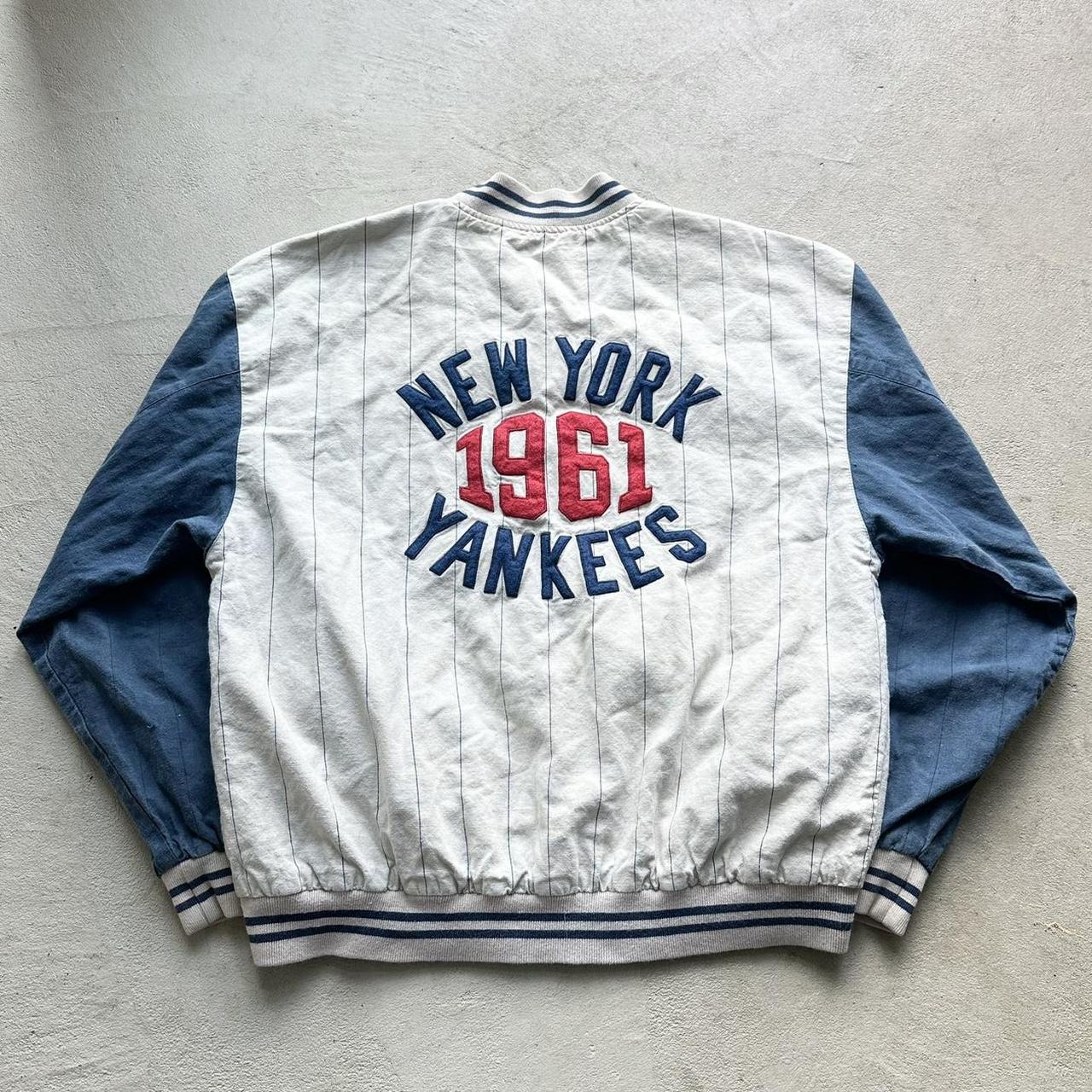 Vintage New York Yankees Mirage Reversible Jacket - XL