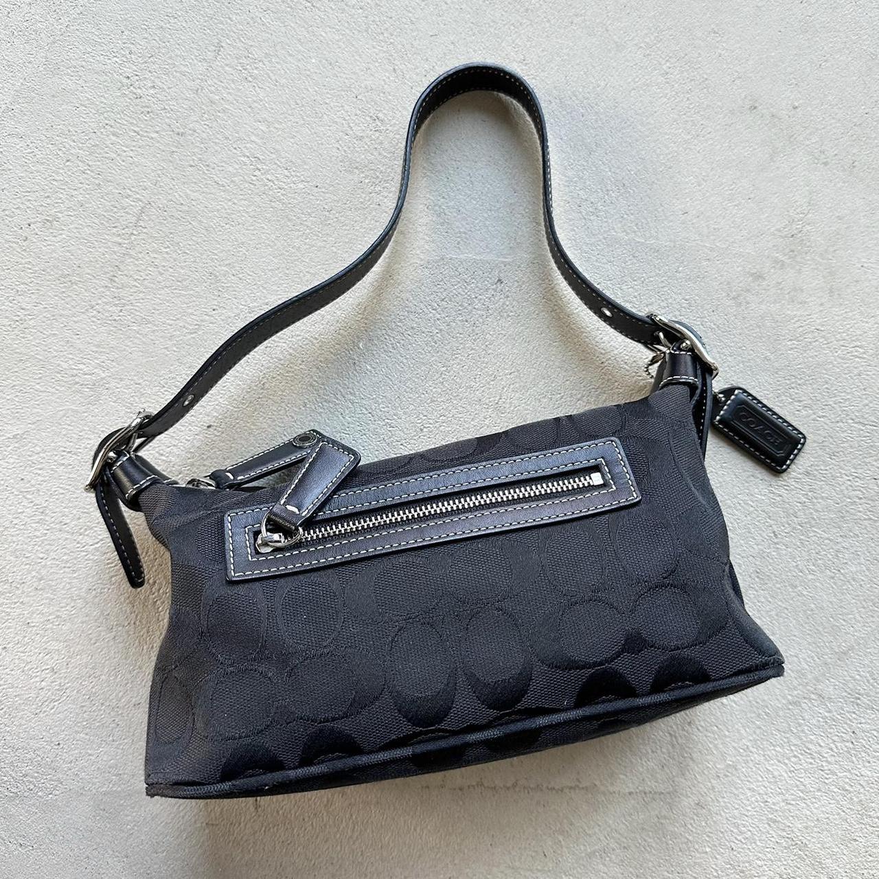 Vintage Y2K Coach Black Shoulder Bag