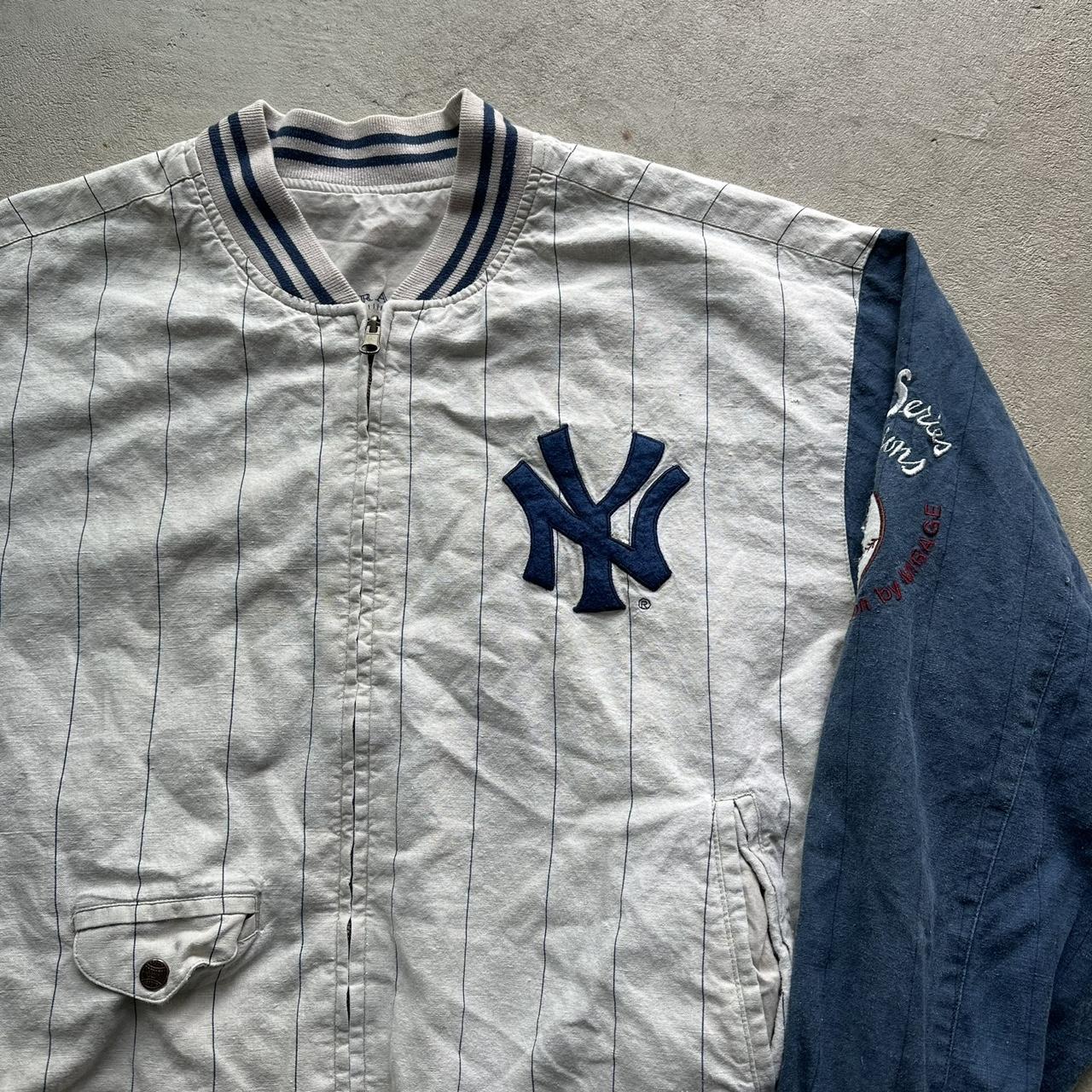 Vintage New York Yankees Mirage Reversible Jacket - XL