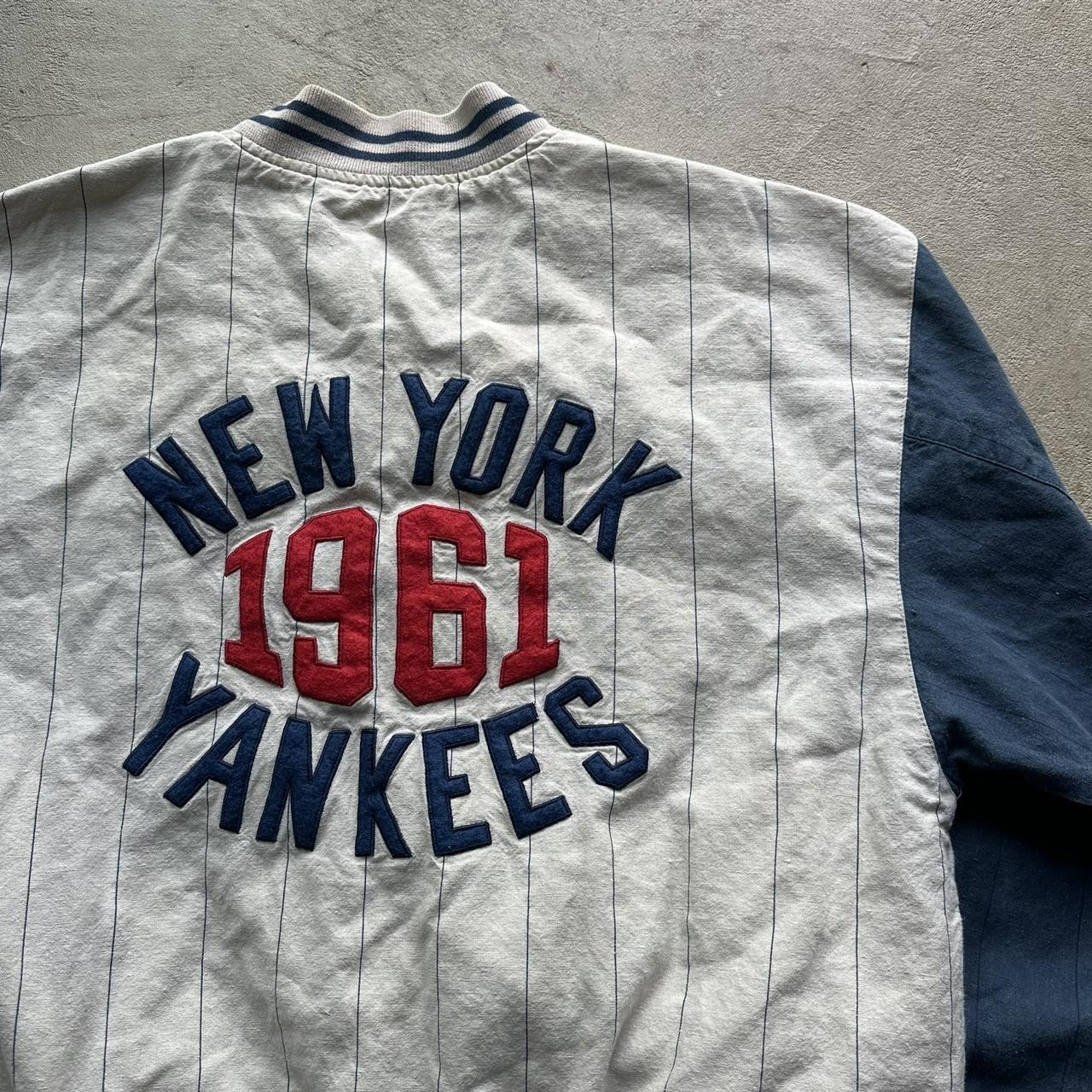 Vintage New York Yankees Mirage Reversible Jacket - XL