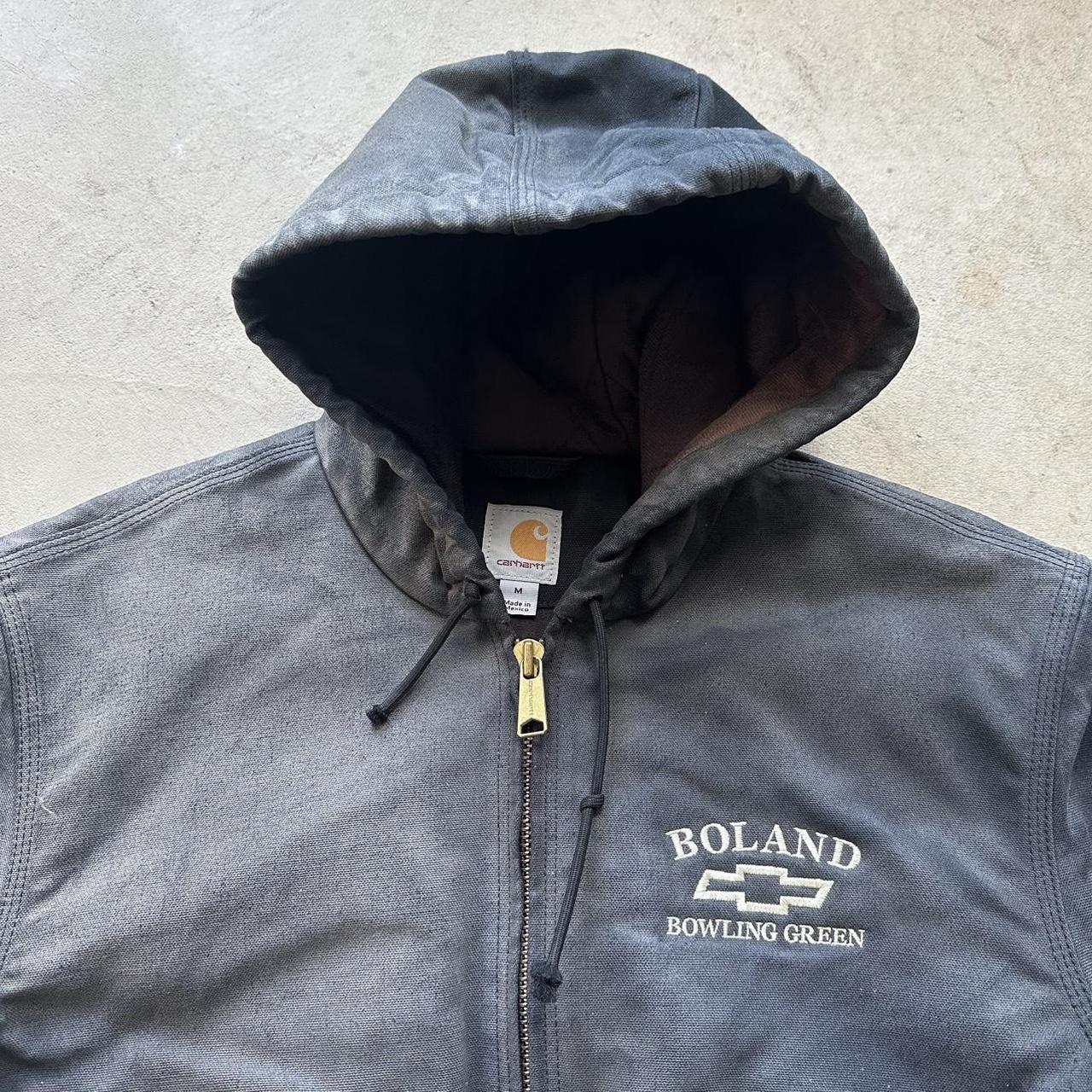 Carhartt Black Hooded Jacket - M