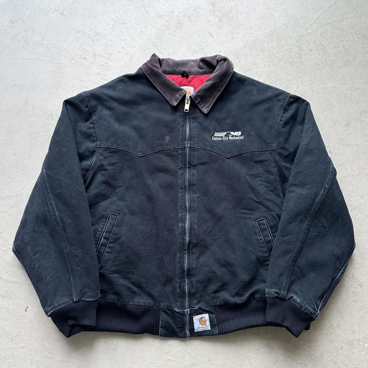 Vintage Carhartt Black Santa Fe Jacket - XL