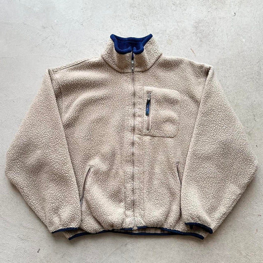 Vintage L.L. Bean Tan Fleece - L/XL